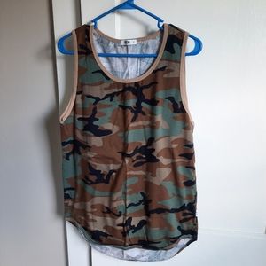 EPTM OG Grade Longline Tall Tank in Camo